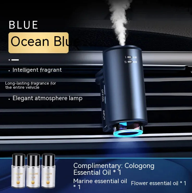The "Constant Companion" Smart Car Aroma Diffuser - Obsidian Series