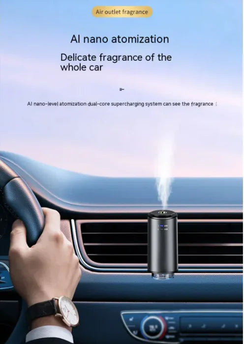 The "Constant Companion" Smart Car Aroma Diffuser - Obsidian Series